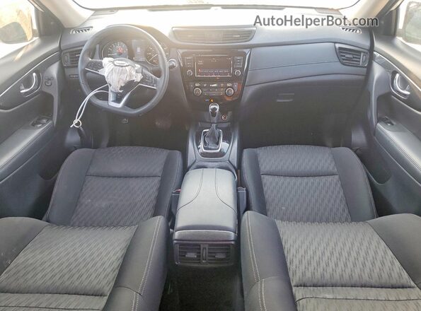 KNMAT2MTXKP545578 2019 NISSAN ROGUE White Widok deski rozdzielczej