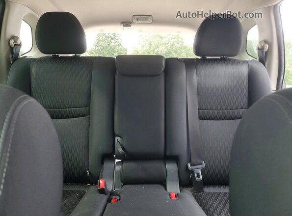 KNMAT2MTXLP521170 2020 NISSAN ROGUE Черный Вид задних сидений
