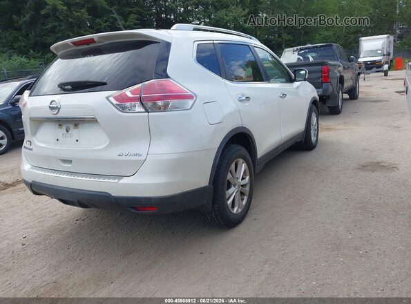 KNMAT2MV0GP602301 2016 NISSAN ROGUE White Rear right