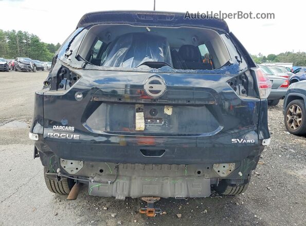 KNMAT2MV0GP604906 2016 NISSAN ROGUE Black Rear view