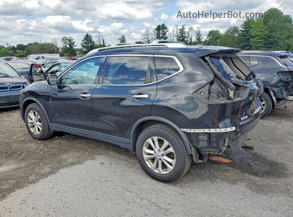 KNMAT2MV0GP604906 2016 NISSAN ROGUE Black Rear left