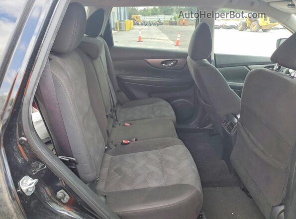 KNMAT2MV0GP604906 2016 NISSAN ROGUE Black Rear seats view