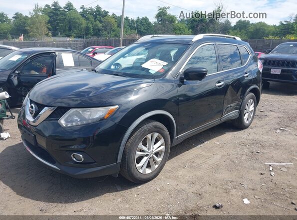 KNMAT2MV0GP630437 2016 NISSAN ROGUE Black Front left