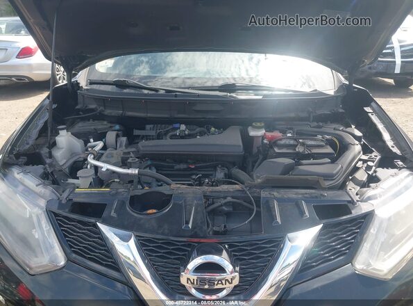 KNMAT2MV0GP630437 2016 NISSAN ROGUE Black Rear view