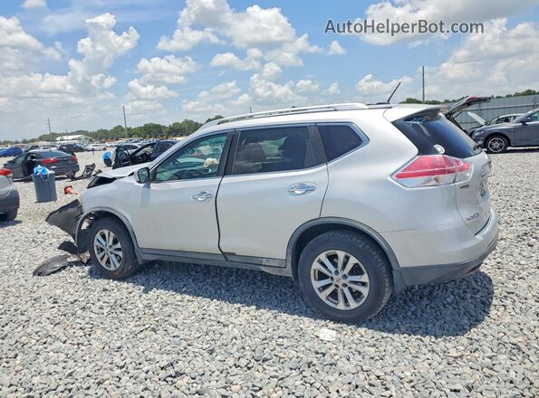 KNMAT2MV0GP641566 2016 NISSAN ROGUE Silver Tył lewy