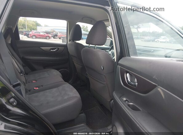 KNMAT2MV0GP660604 2016 NISSAN ROGUE Black Vista de la etiqueta del VIN