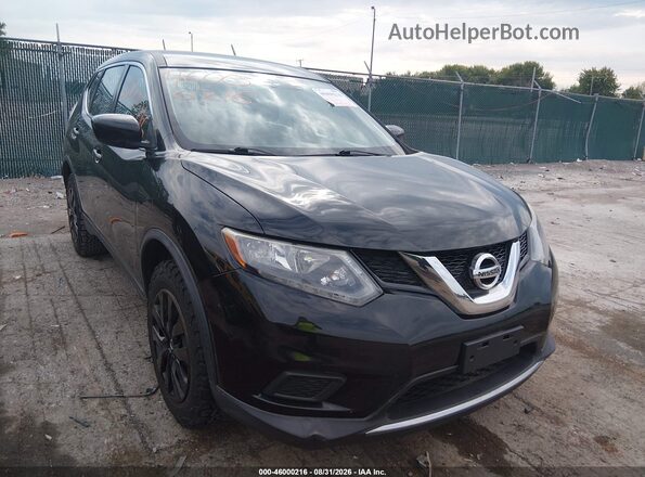 KNMAT2MV0GP660604 2016 NISSAN ROGUE Black Vista frontal