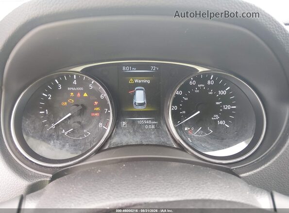KNMAT2MV0GP660604 2016 NISSAN ROGUE Black Vista de los asientos traseros