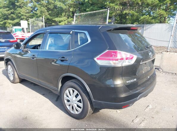 KNMAT2MV0GP681808 2016 NISSAN ROGUE Gray Trasero izquierdo