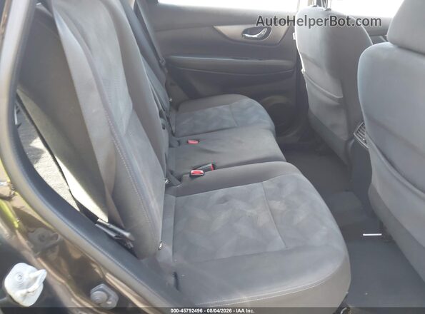 KNMAT2MV0GP681808 2016 NISSAN ROGUE Gray Vista de la etiqueta del VIN