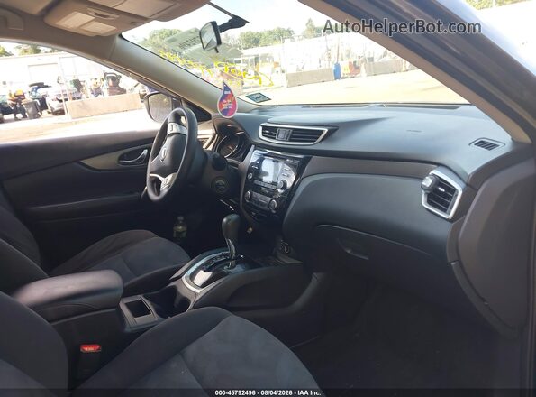 KNMAT2MV0GP681808 2016 NISSAN ROGUE Gray Vista interior delantera