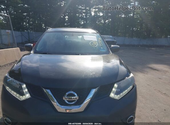 KNMAT2MV0GP681808 2016 NISSAN ROGUE Gray Vista frontal