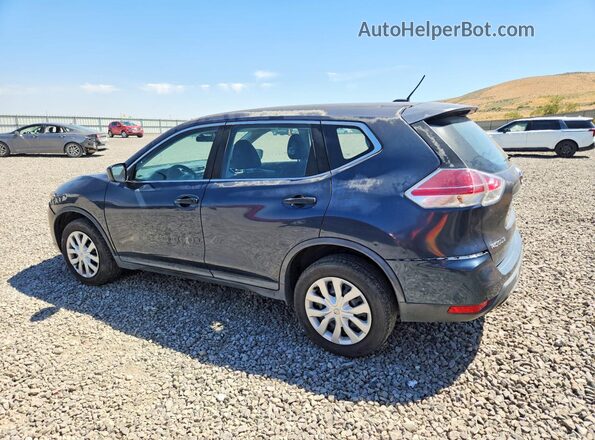 KNMAT2MV0GP697457 2016 NISSAN ROGUE Blue Tył lewy