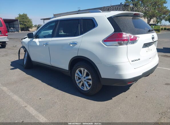 KNMAT2MV0GP709915 2016 NISSAN ROGUE White Tył lewy