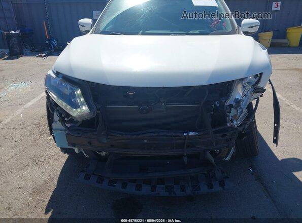 KNMAT2MV0GP709915 2016 NISSAN ROGUE White Widok z przodu
