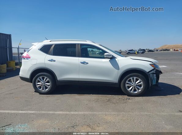 KNMAT2MV0GP709915 2016 NISSAN ROGUE White Widok wnętrza 360 stopni