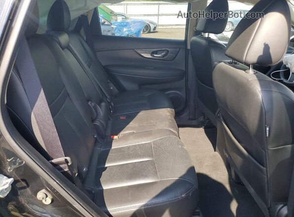 KNMAT2MV0GP718811 2016 NISSAN ROGUE Black Vista interior trasera