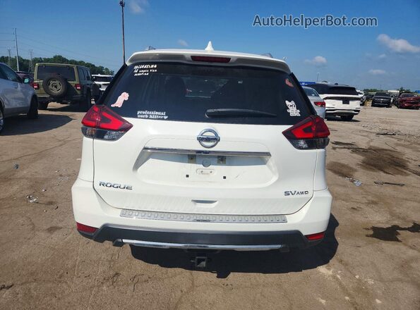 KNMAT2MV0HP502412 2017 NISSAN ROGUE White Widok z tyłu