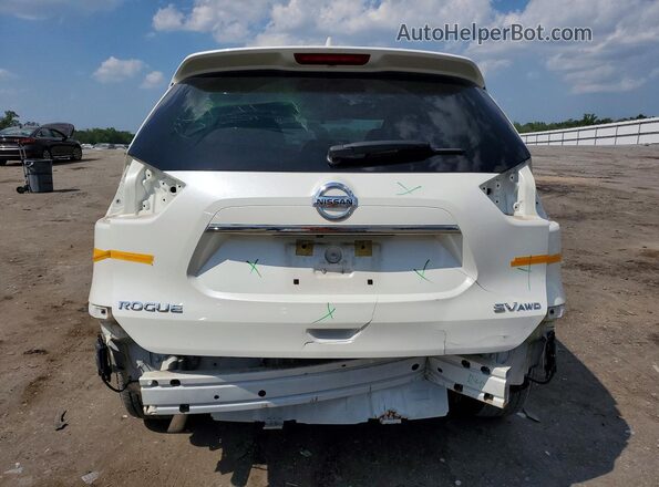 KNMAT2MV0HP516200 2017 NISSAN ROGUE White უკანა ხედი
