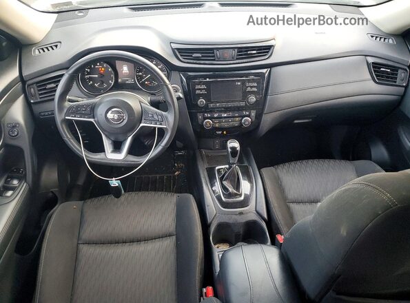 KNMAT2MV0HP516200 2017 NISSAN ROGUE White წინა პანელის ხედი