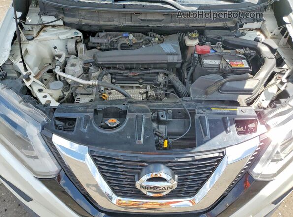 KNMAT2MV0HP516200 2017 NISSAN ROGUE White ძრავის განყოფილების ხედი
