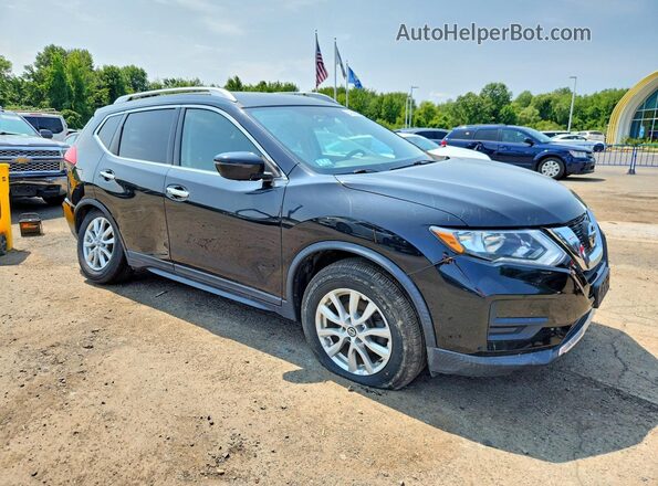 KNMAT2MV0HP528816 2017 NISSAN ROGUE Black Przód prawy