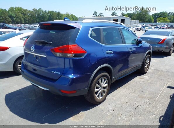 KNMAT2MV0HP530839 2017 NISSAN ROGUE Blue Rear right