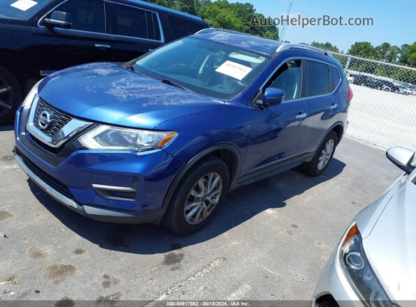 KNMAT2MV0HP530839 2017 NISSAN ROGUE Blue Front left