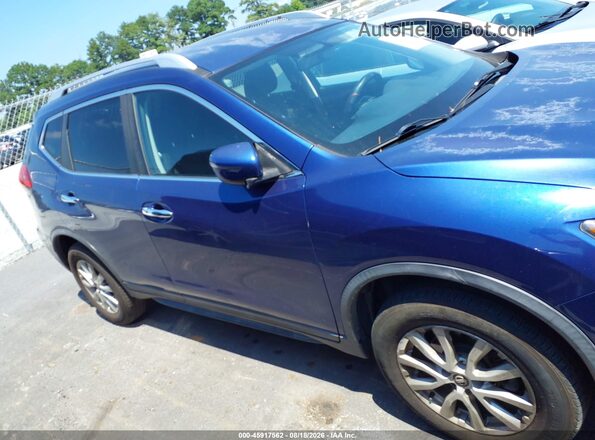 KNMAT2MV0HP530839 2017 NISSAN ROGUE Blue Rear interior view