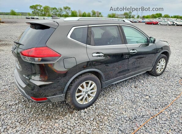 KNMAT2MV0HP573044 2017 NISSAN ROGUE Black Tył prawy