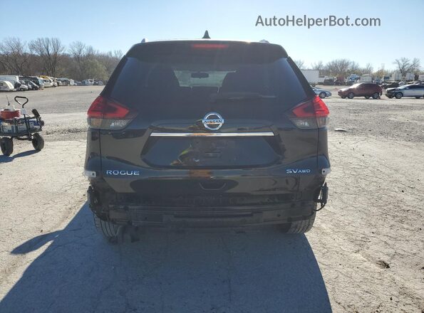 KNMAT2MV0HP606964 2017 NISSAN ROGUE Black Հետևի տեսք