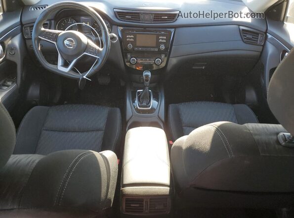 KNMAT2MV0HP606964 2017 NISSAN ROGUE Black Առջևի վահանակի տեսք