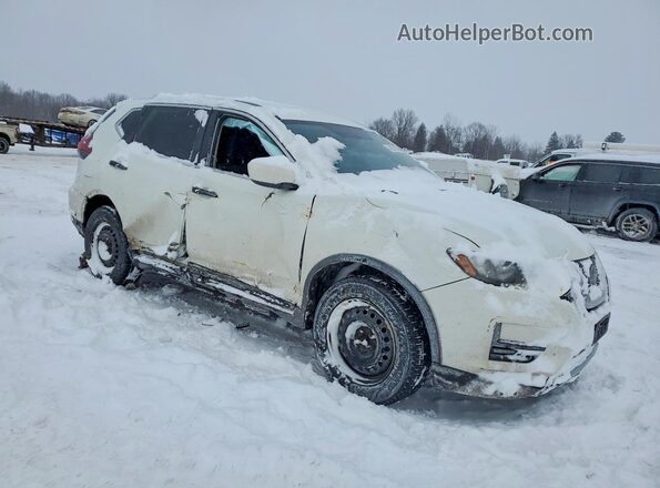 KNMAT2MV0JP527722 2018 NISSAN ROGUE Белый Передняя правая четверть