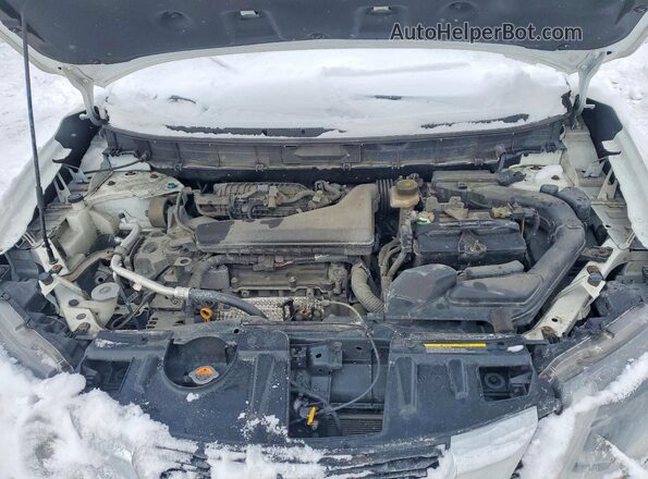 KNMAT2MV0JP527722 2018 NISSAN ROGUE Белый Вид подкапотного пространства