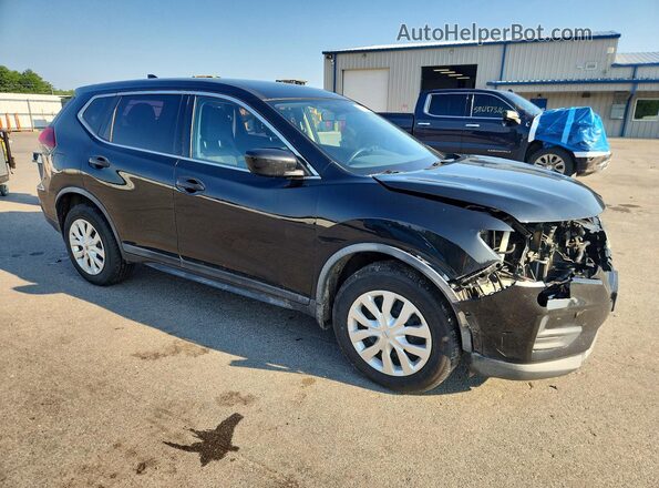 KNMAT2MV0JP537506 2018 NISSAN ROGUE Black Առջևի աջ