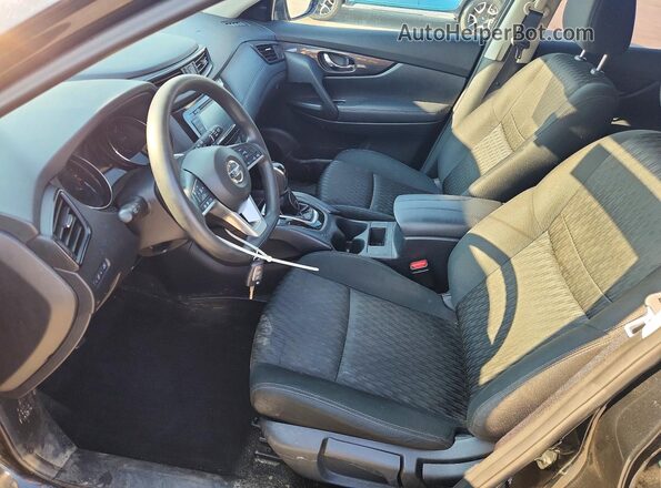 KNMAT2MV0JP537506 2018 NISSAN ROGUE Black Սալոնի դիմացի տեսք