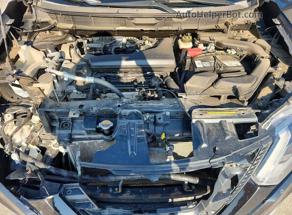 KNMAT2MV0JP537506 2018 NISSAN ROGUE Black Սալոնի հետևի տեսք
