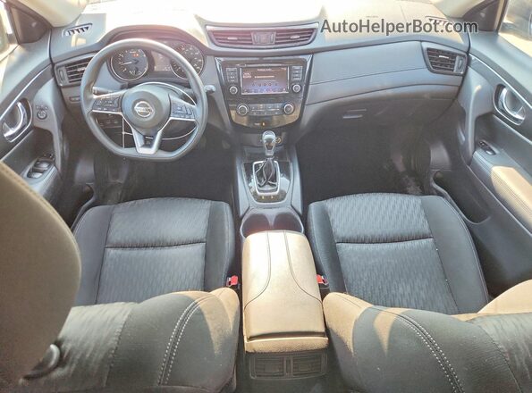 KNMAT2MV0JP537506 2018 NISSAN ROGUE Black Առջևի վահանակի տեսք