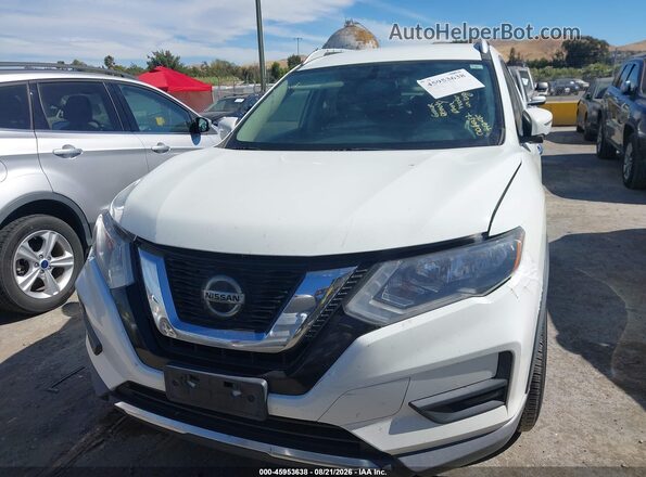 KNMAT2MV0JP560882 2018 NISSAN ROGUE White Вид щитка приладів
