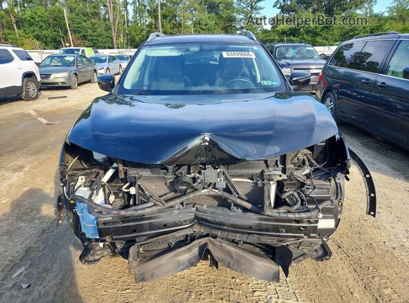 KNMAT2MV0JP614911 2018 NISSAN ROGUE Black Widok z przodu