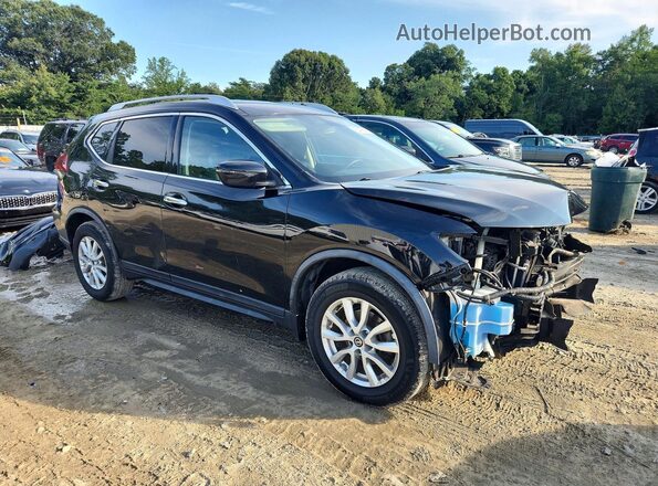 KNMAT2MV0JP614911 2018 NISSAN ROGUE Black Przód prawy