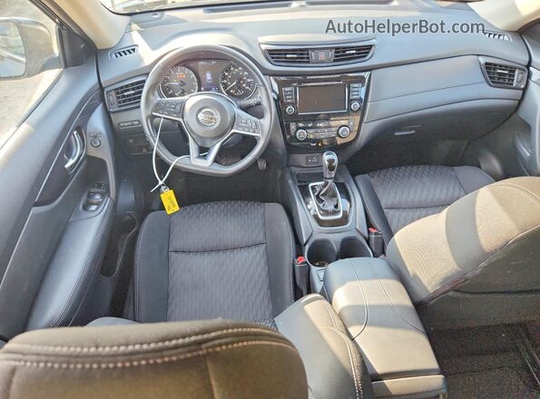 KNMAT2MV0JP614911 2018 NISSAN ROGUE Black Widok deski rozdzielczej