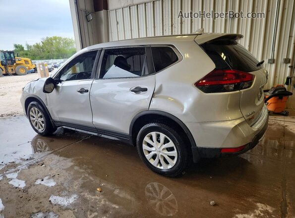 KNMAT2MV0KP528032 2019 NISSAN ROGUE Серебряный Задняя левая четверть