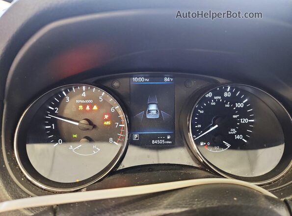 KNMAT2MV0KP528032 2019 NISSAN ROGUE Серебряный Вид щитка приборов