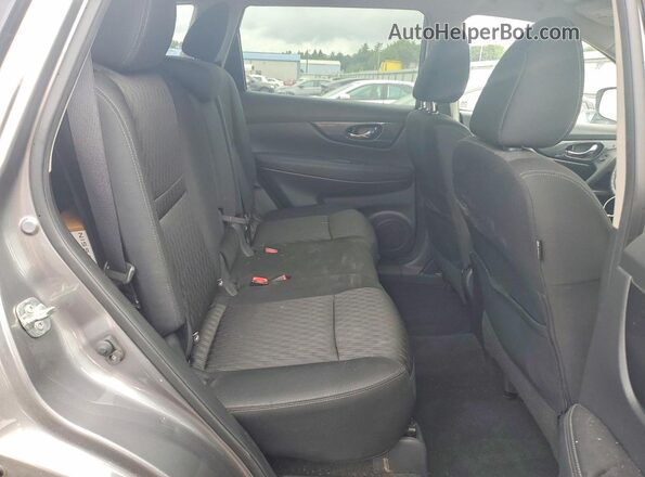 KNMAT2MV0KP549530 2019 NISSAN ROGUE Gray უკანა სალონის ხედი
