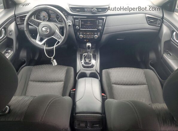 KNMAT2MV0KP549530 2019 NISSAN ROGUE Gray წინა პანელის ხედი