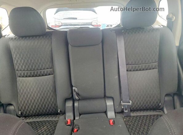 KNMAT2MV0KP549530 2019 NISSAN ROGUE Gray უკანა სავარძლების ხედი