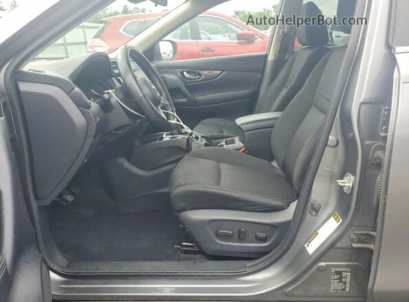 KNMAT2MV0KP549530 2019 NISSAN ROGUE Gray წინა სალონის ხედი