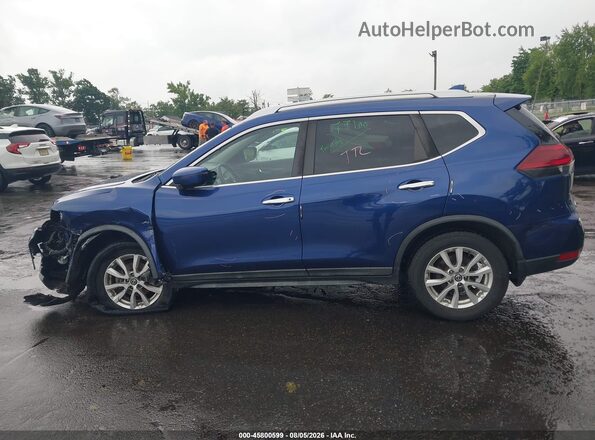 KNMAT2MV0LP512270 2020 NISSAN ROGUE Синий Вид задней части салона