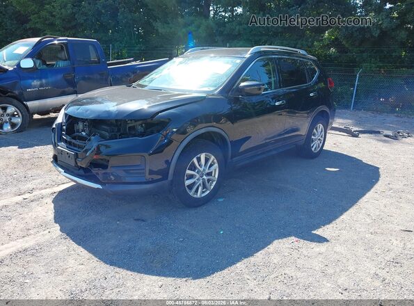 KNMAT2MV0LP514276 2020 NISSAN ROGUE Black წინა მარცხენა ხედი სამი მეოთხედიდან